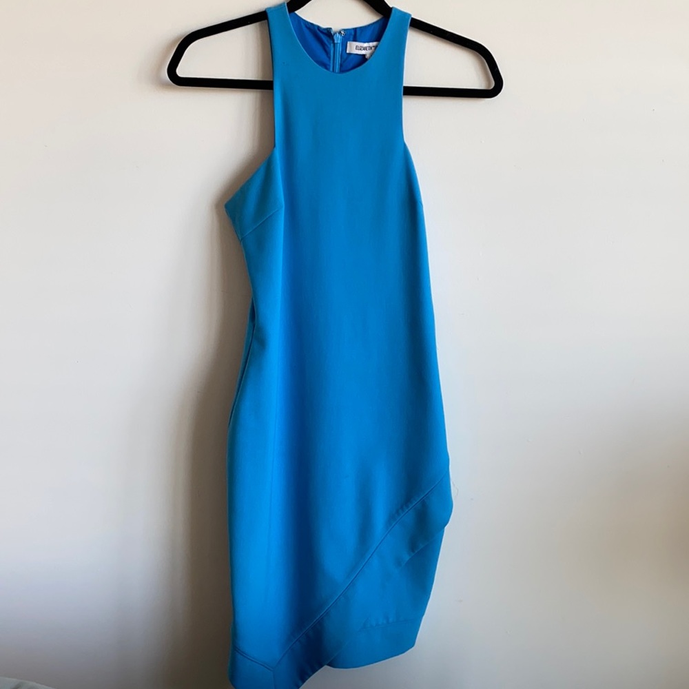Elizabeth & James Light Blue Cocktail Dress